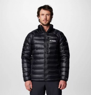 Black Columbia® Arctic Crest™ Men Down Jackets | SXATQO-134