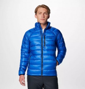 Blue Columbia® Arctic Crest™ Men Down Jackets | FLWBEH-986