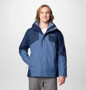 Blue Columbia® Bugaboo™ III Fleece Interchange Men Jackets | BTCKRX-815