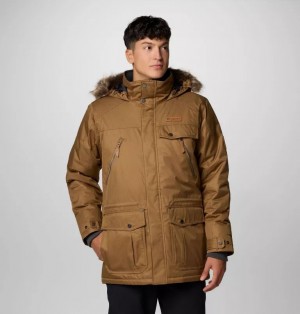 Brown Columbia® Barlow Pass TurboDown™ II Men Jackets | RDHIVT-769