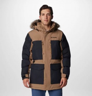 Brown Columbia® Marquam Peak Fusion™ II Hooded Men Jackets | CHDBPU-268