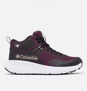 Burgundy Columbia® Konos™ TRS OutDry™ Mid Women Sneakers | OFKYHP-146