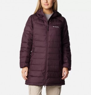 Burgundy Columbia® Powder Lite™ II Mid Women Jackets | KTSDEZ-176