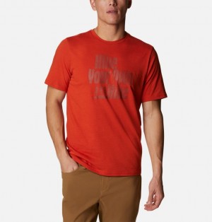 Columbia® Alpine Way Men T-Shirts | LSNIKX-457