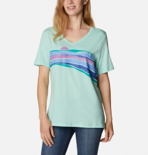 Columbia® Bluebird Day Women T-Shirts | NTKAPU-847