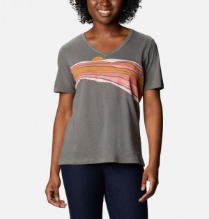 Columbia® Bluebird Day Women T-Shirts | WKXLHC-043