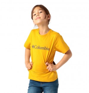 Columbia® CSC Basic Logo Kids' Shirts | IJVHOD-620