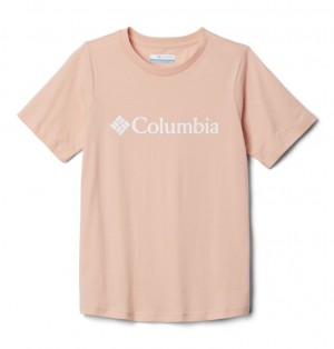 Columbia® CSC Basic Logo Kids' Shirts | QJYZDL-324