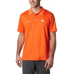 Columbia® Collegiate Men Polo Shirts | CGSQZP-915