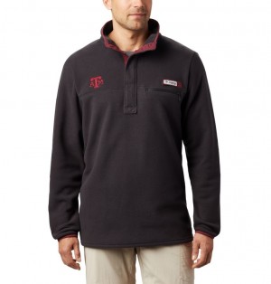 Columbia® Collegiate PFG Men Fleece Jackets | TXQGZY-196