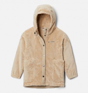 Columbia® Fireside Sherpa Kids' Fleece Jackets | AGBNZQ-986