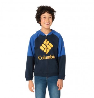 Columbia® Logo Kids' Hoodies | EMUKRA-576