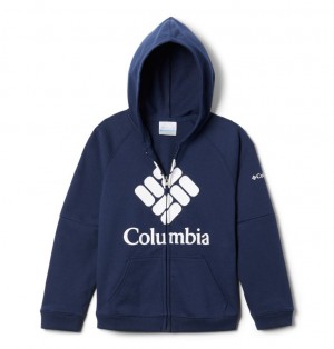 Columbia® Logo Kids' Hoodies | QKZCSY-804