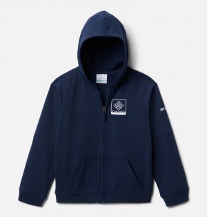 Columbia® Logo Kids' Hoodies | QOHTGV-345