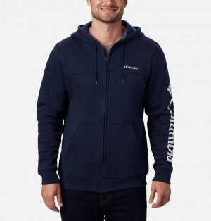 Columbia® Logo Men Hoodies | YSMWLI-804