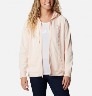 Columbia® Logo Women Hoodies | OLPUQN-519