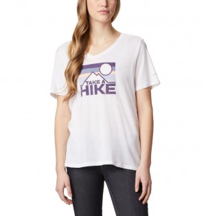 Columbia® Mount Rose Women T-Shirts | AICGUV-429