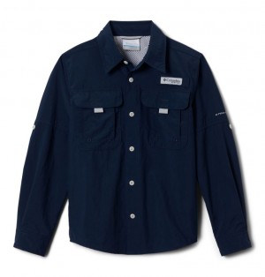 Columbia® PFG Bonehead Kids' Shirts | UHXEQS-296