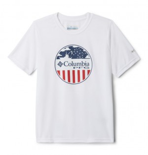 Columbia® PFG Kids' Shirts | OTWFDG-156