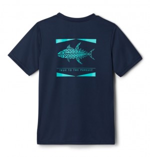 Columbia® PFG Kids' Shirts | PGSLZH-748