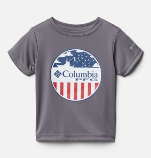 Columbia® PFG Kids' Shirts | RLFSUN-215