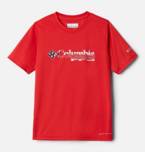 Columbia® PFG Kids' T-Shirts | FSJRGX-981