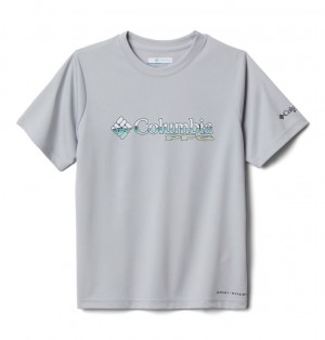 Columbia® PFG Kids' T-Shirts | FZYDXB-341