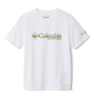 Columbia® PFG Kids' T-Shirts | IEYKMZ-573