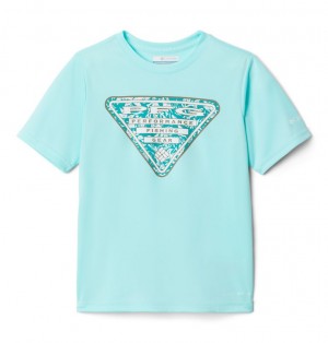 Columbia® PFG Kids' T-Shirts | KXACRP-924