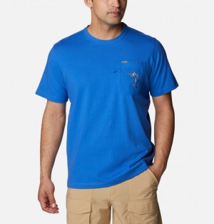 Columbia® PFG Men T-Shirts | AYKXQP-216