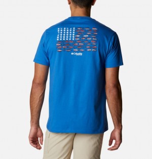 Columbia® PFG Men T-Shirts | FDYOGP-091