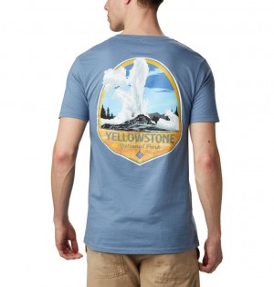 Columbia® PFG Men T-Shirts | NGJVQT-625