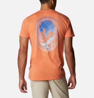 Columbia® PFG Men T-Shirts | WDNYTL-048