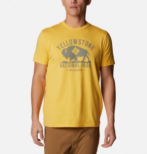 Columbia® PFG Men T-Shirts | ZNDRXV-539