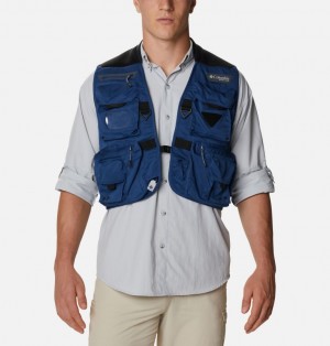 Columbia® PFG Men Vest | EHJVRW-601