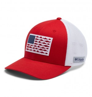 Columbia® PFG Mesh Fish Flag Baseball Men Hats | TYXDGP-135