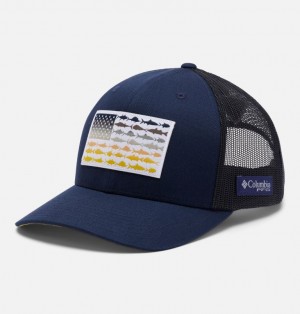 Columbia® PFG Mesh Snap Back Baseball Men Hats | LBGCWH-961