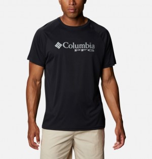 Columbia® PFG Respool Men T-Shirts | JEHVZN-871