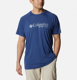 Columbia® PFG Respool Men T-Shirts | OFGTYA-784