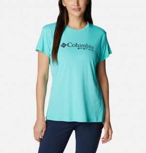 Columbia® PFG Respool Women T-Shirts | NZCTVQ-539