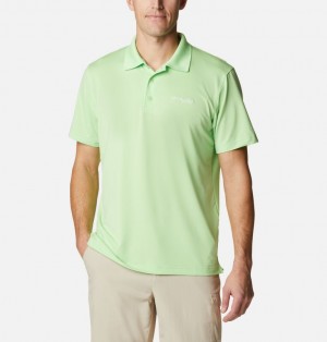 Columbia® PFG Skiff Cast Men Polo Shirts | AMVXRD-963