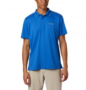 Columbia® PFG Skiff Cast Men Polo Shirts | RWSLIY-904