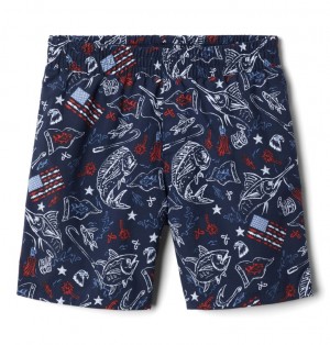 Columbia® PFG Super Backcast Kids' Shorts | ANDCMJ-267