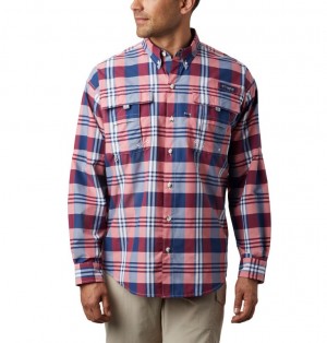 Columbia® PFG Super Bahama Men Shirts | YUCZVI-920