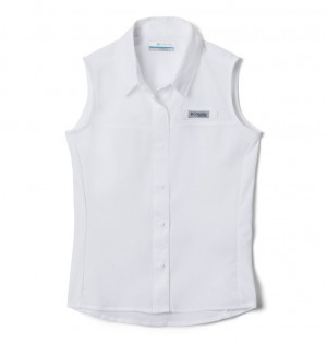 Columbia® PFG Tamiami Kids' Shirts | NCROYA-528