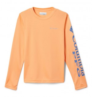 Columbia® PFG Terminal Tackle Kids' Shirts | XKJOQW-945