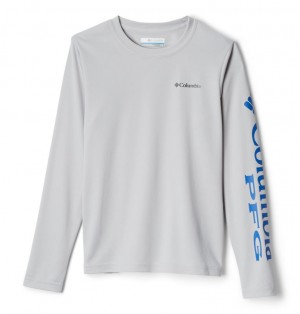 Columbia® PFG Terminal Tackle Kids' Shirts | DUCPVH-350