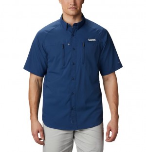 Columbia® PFG Terminal Tackle Men Fishing Shirts | MYLPOE-251