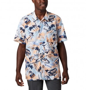 Columbia® PFG Trollers Best Men Shirts | JFVLSQ-472