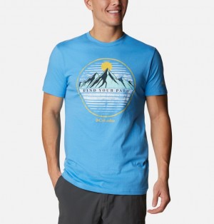 Columbia® PHG Men T-Shirts | LMIKSD-170